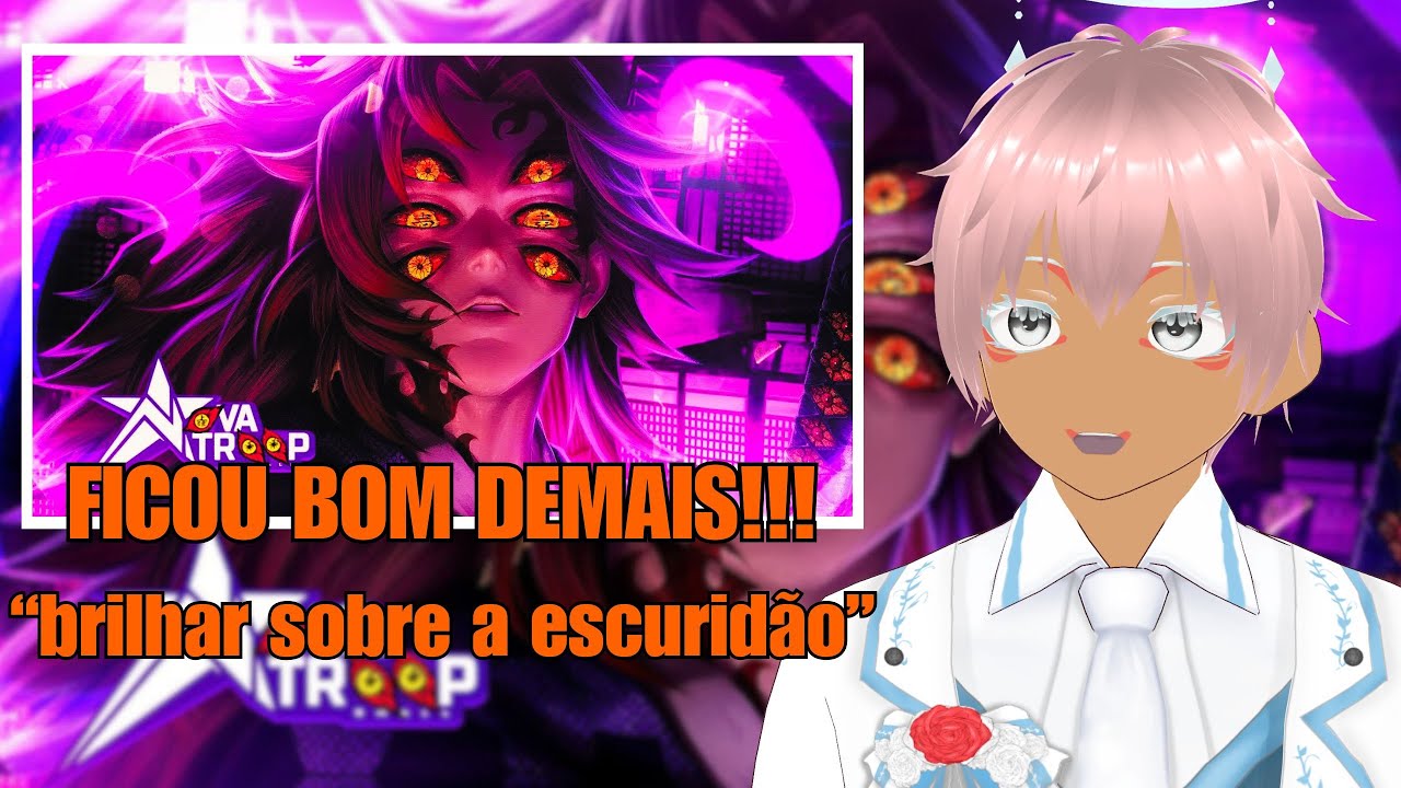 Vtuber React | Sob o Luar | Novatroop | Kokushibo (Demon Slayer)