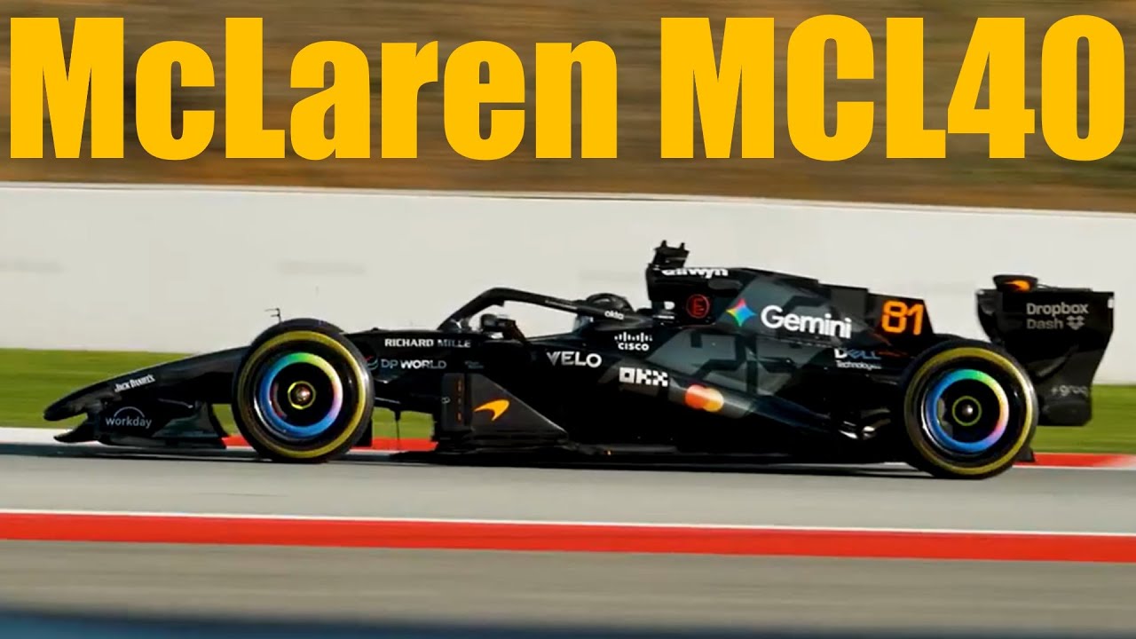 F1 2026 - McLaren MCL40 - FIRST LOOK