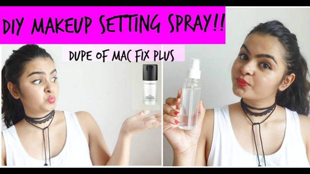 DIY Makeup Setting Spray/ Dupe Of Mac Fix Plus