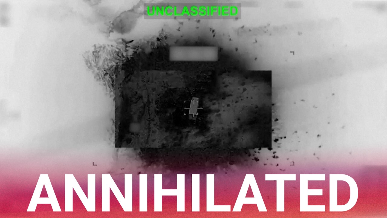 Central Command releases brutal footage as Iran's forces are obliterated in escalating war