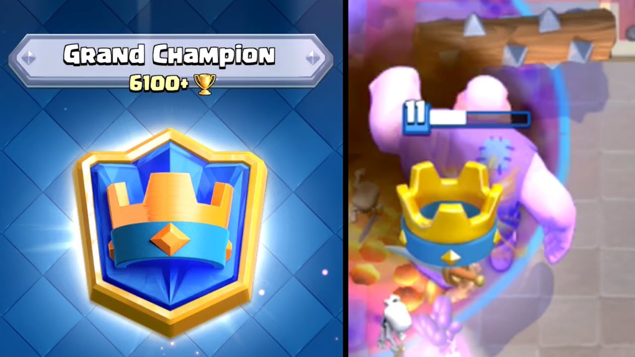 Clash Royale - GRAND CHAMPION! Epic Finish