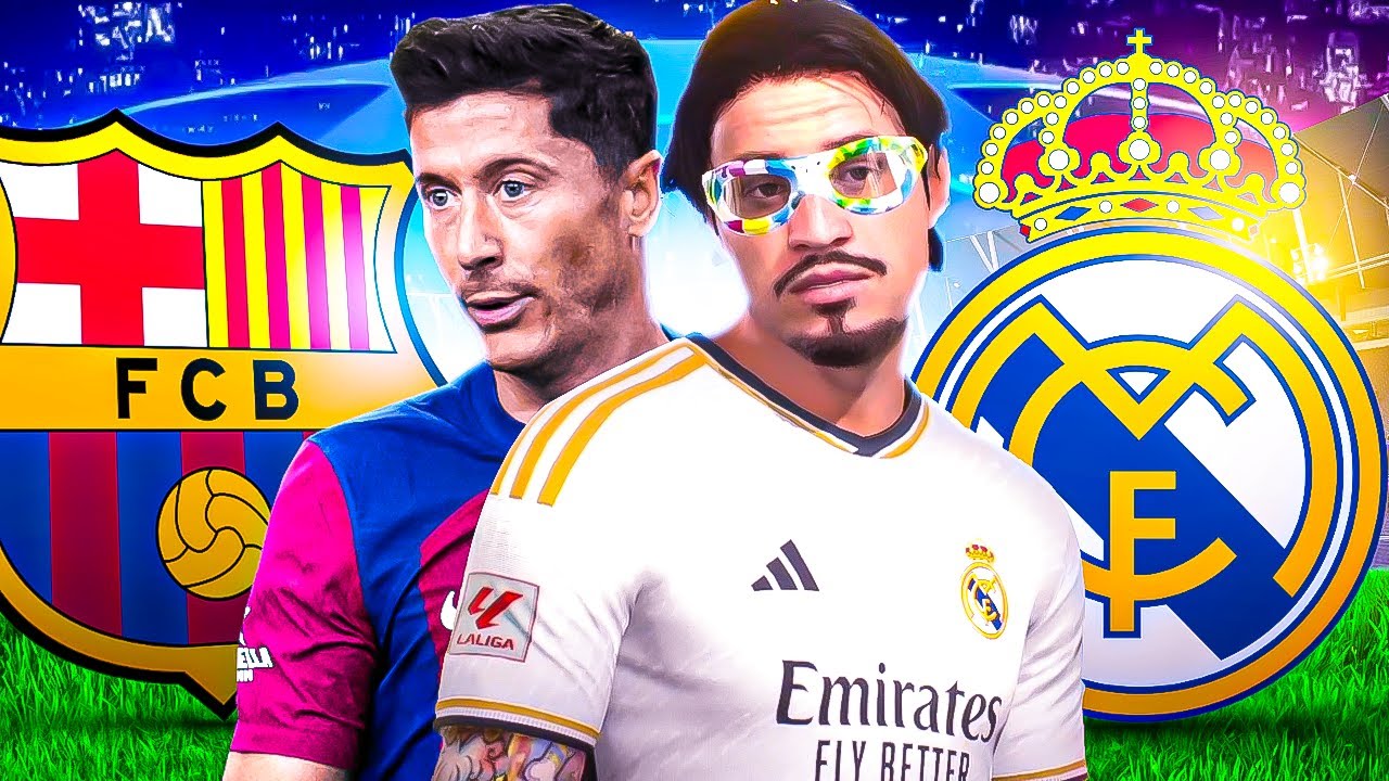 El Clasico w PÓŁFINALE Ligi Mistrzów! [#36] KARIERA ZAWODNIKA W FC24!