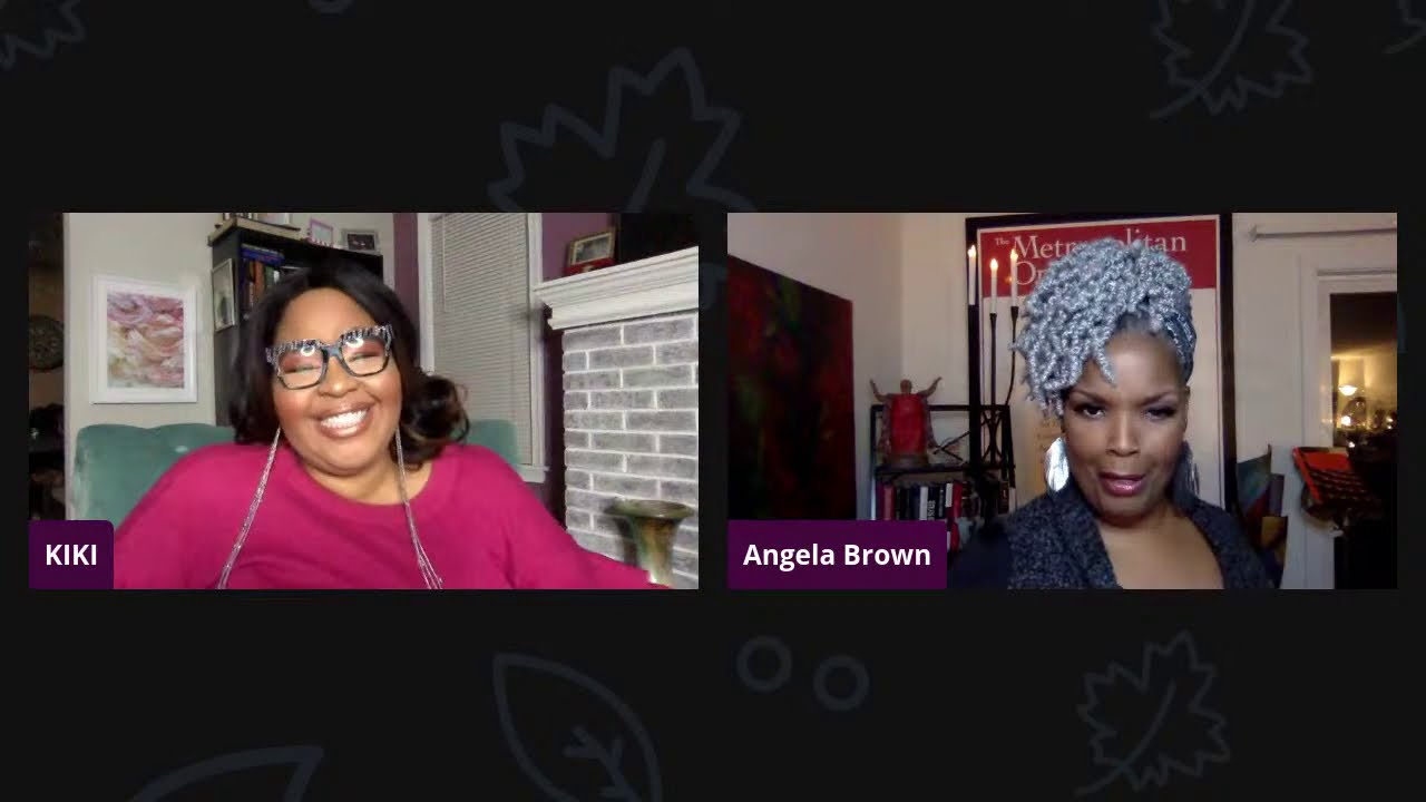 Angela Brown, soprano  #Kikikonversations S.2 ep. 11