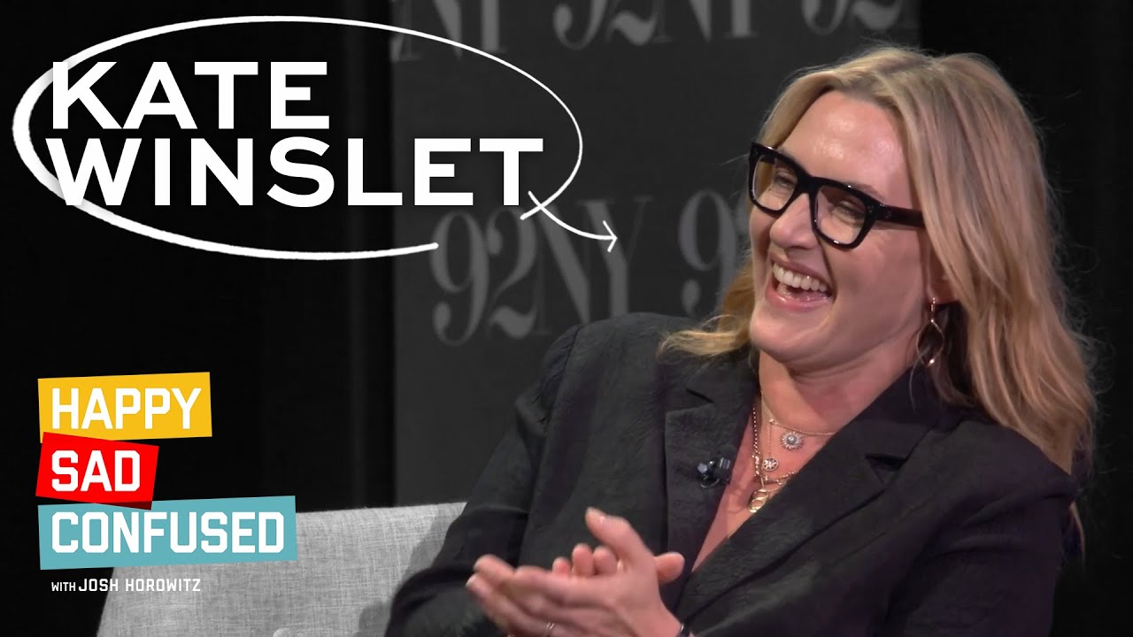 Kate Winslet talks LEE, TITANIC, THE HOLIDAY I Happy Sad Confused