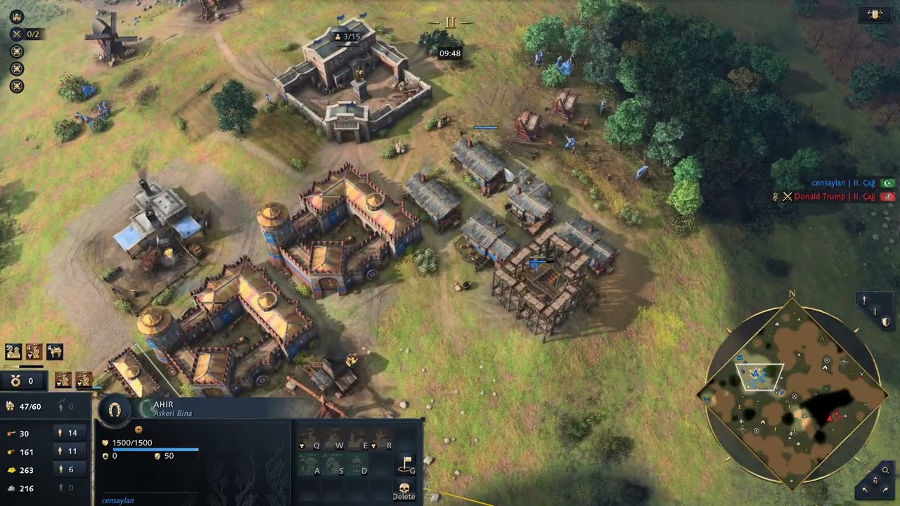 S12E056 Platin 1v1 Sıralı Oyun #aoe4 - Osmanlı vs Rus - Acımasız relic savaşları!
