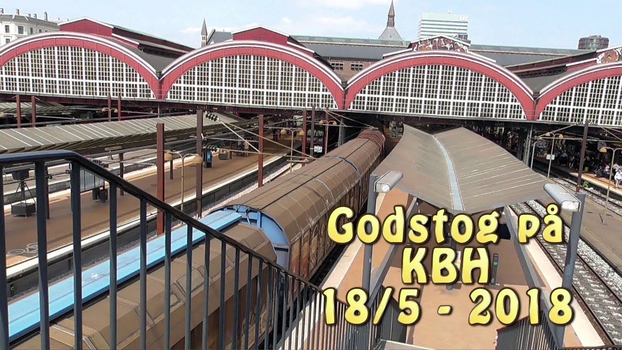 Godstog på KBH - 18/5 2018