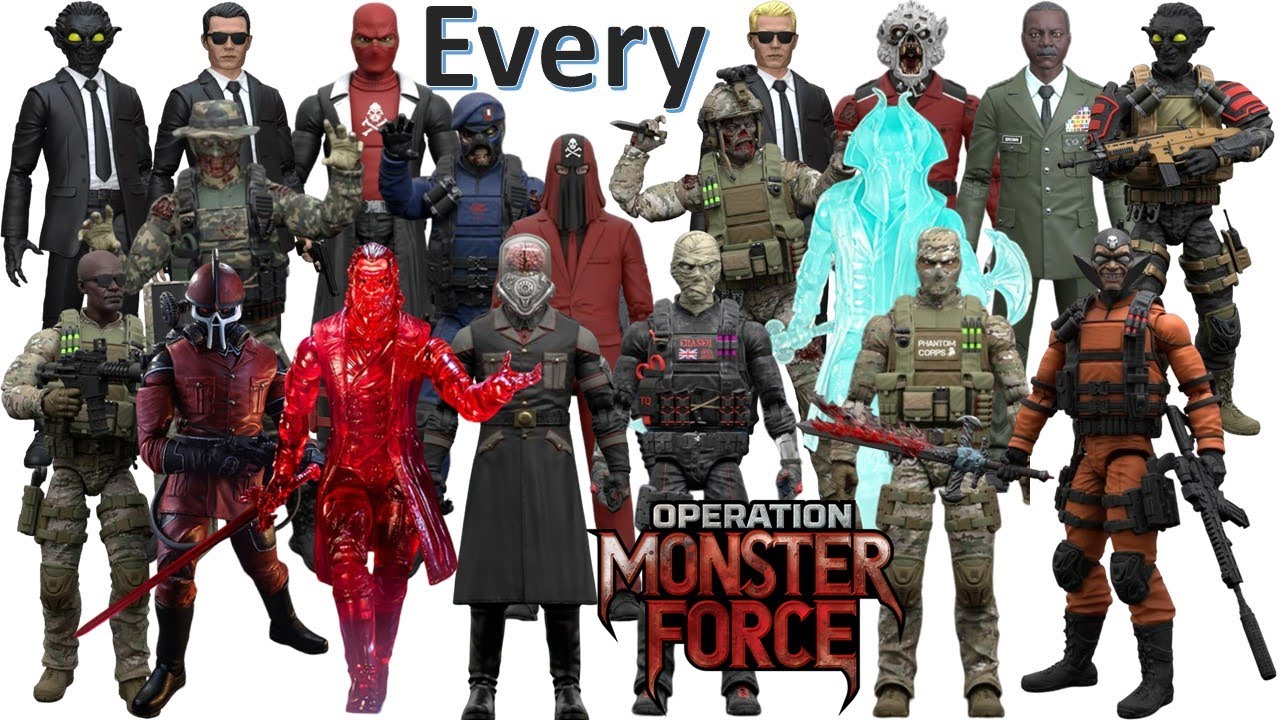Operation Monster Force BBTS Big Bad Toy Store BigBadWorkshop Fresh Monkey Fiction 1/12 scale