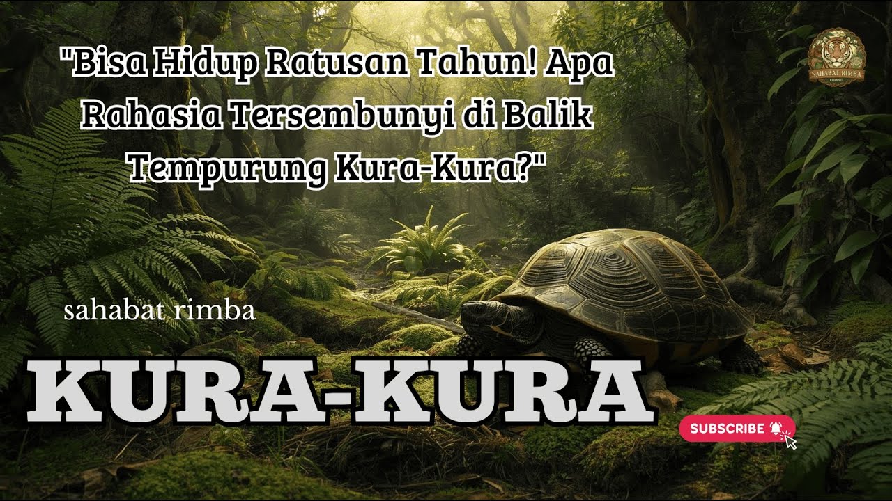 Bisa Hidup Ratusan Tahun Apa Rahasia Tersembunyi di Balik Tempurung Kura Kura 