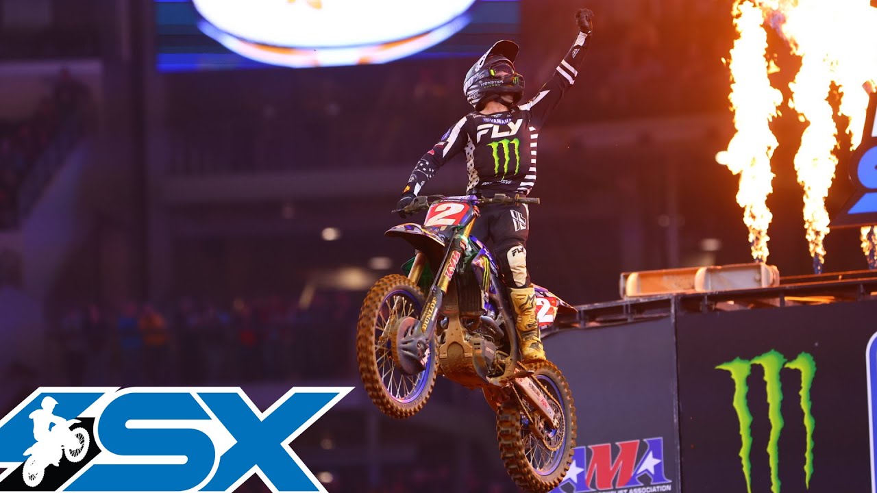 Supercross Round #7 450SX Highlights | Arlington, TX AT&T Stadium | Feb 22, 2025