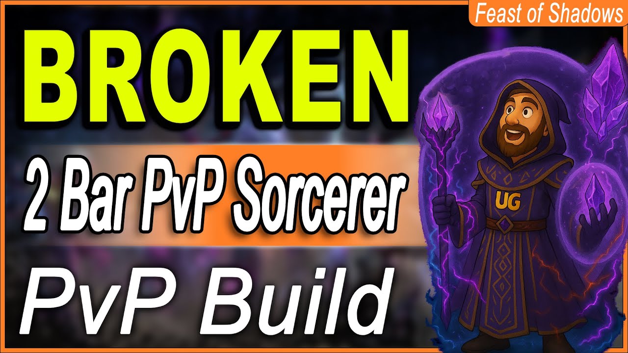 SORCERER IS EVEN BETTER?!?!  ESO pvp build sorcerer - Feast of Shadows Update 47