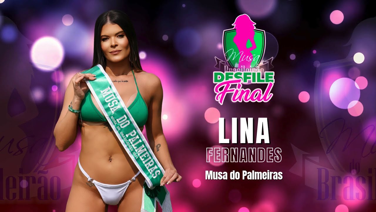 Desfile da Lina Fernandes no Musa do Brasileirão - 4k
