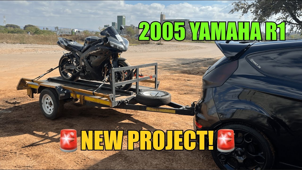 2005 Yamaha R1 Wrecked Bike Rebuild | Part 1 - Damage Assessment