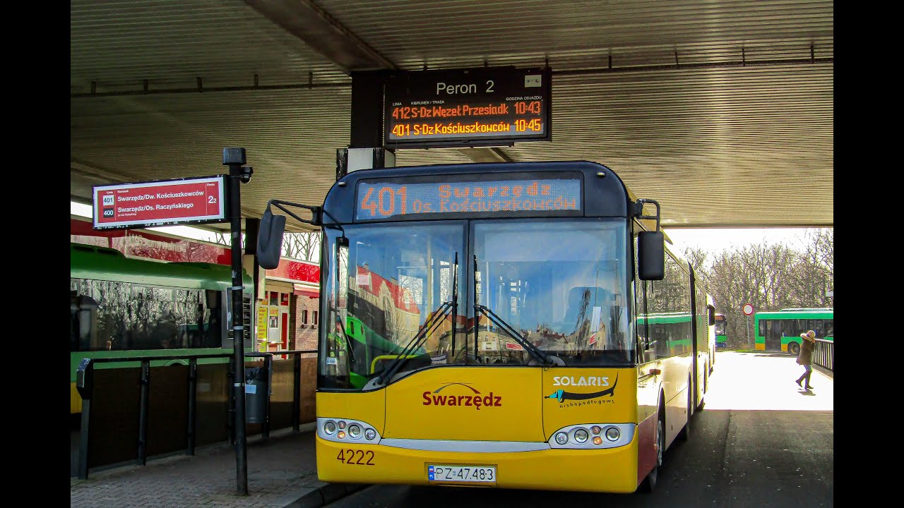 Linia 401 - Solaris Urbino 18 II #4222 (SPK Swarzędz)