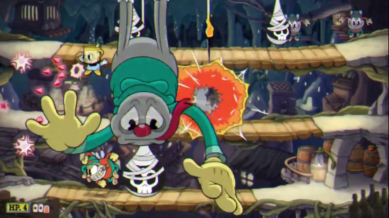 beating cuphead DLC