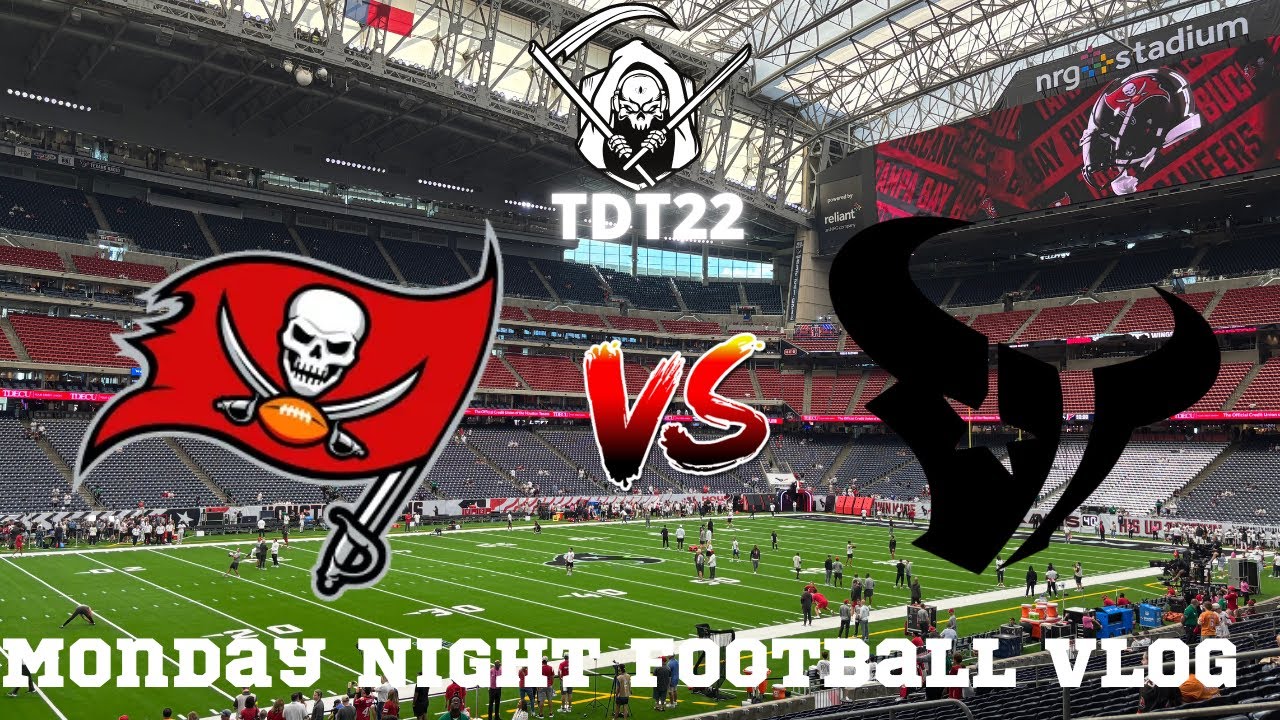 Tampa Bay Buccaneers vs Houston Texans vlog highlights | 09-15-2025 | #mnf | #allwhite 