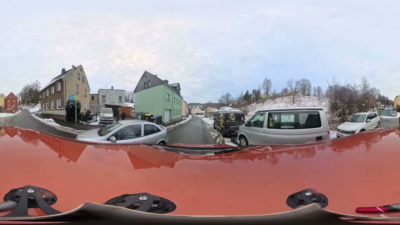 Autofahrt-Romantik: 27.Januar 2026 von Chemnitz nach Dresden Laubegast