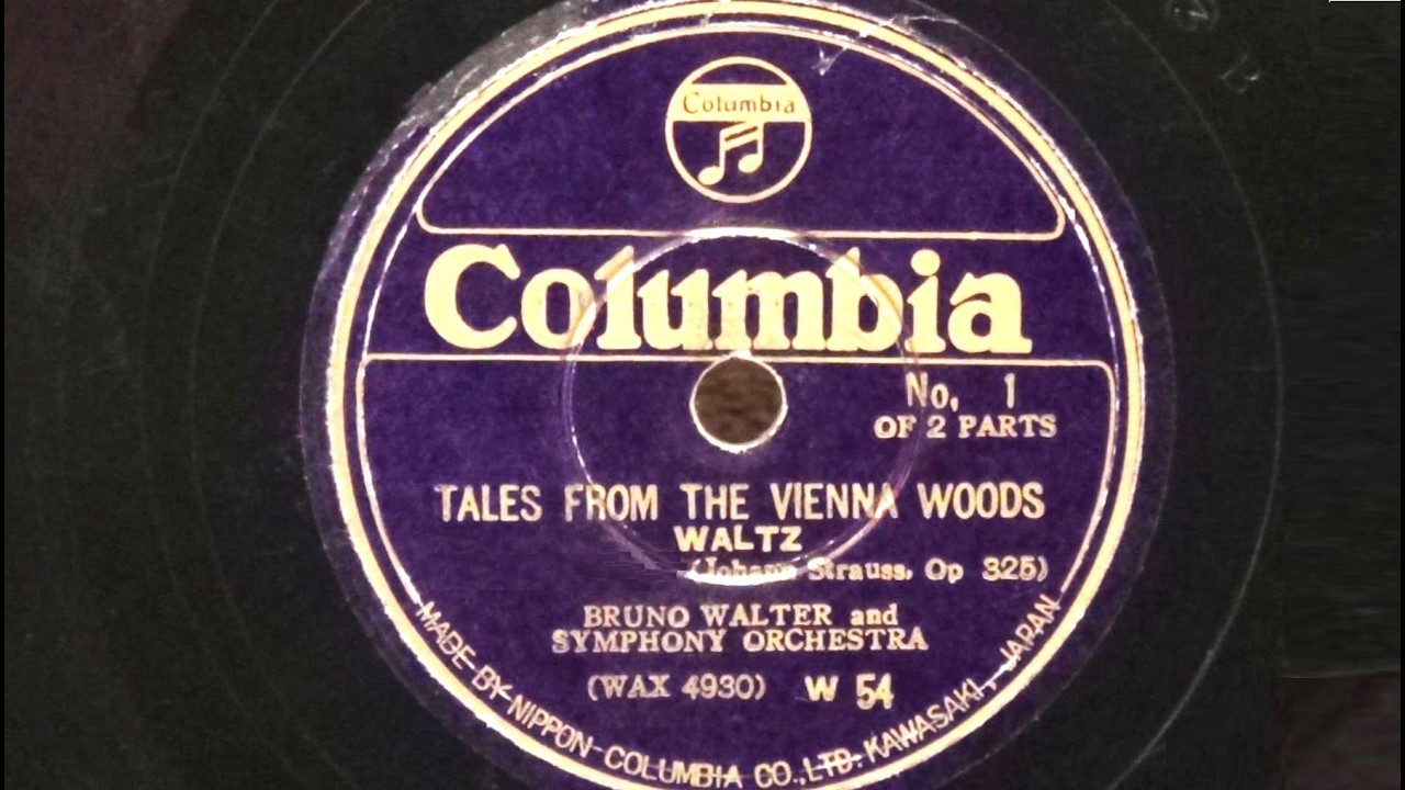 No 1 TALES FROM THE VIENNA WOODS. Waltz.  Johan Strauss,