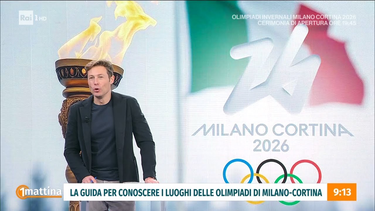 Giochi Olimpici Invernali 2026 -  Unomattina 06/02/2026