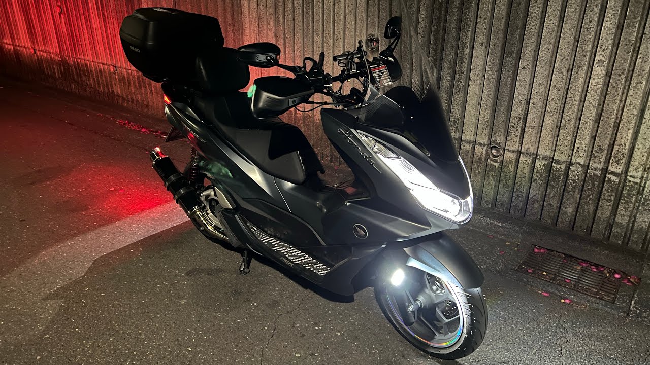 PCX-160社外ロングスクリーン取付❗️❗️