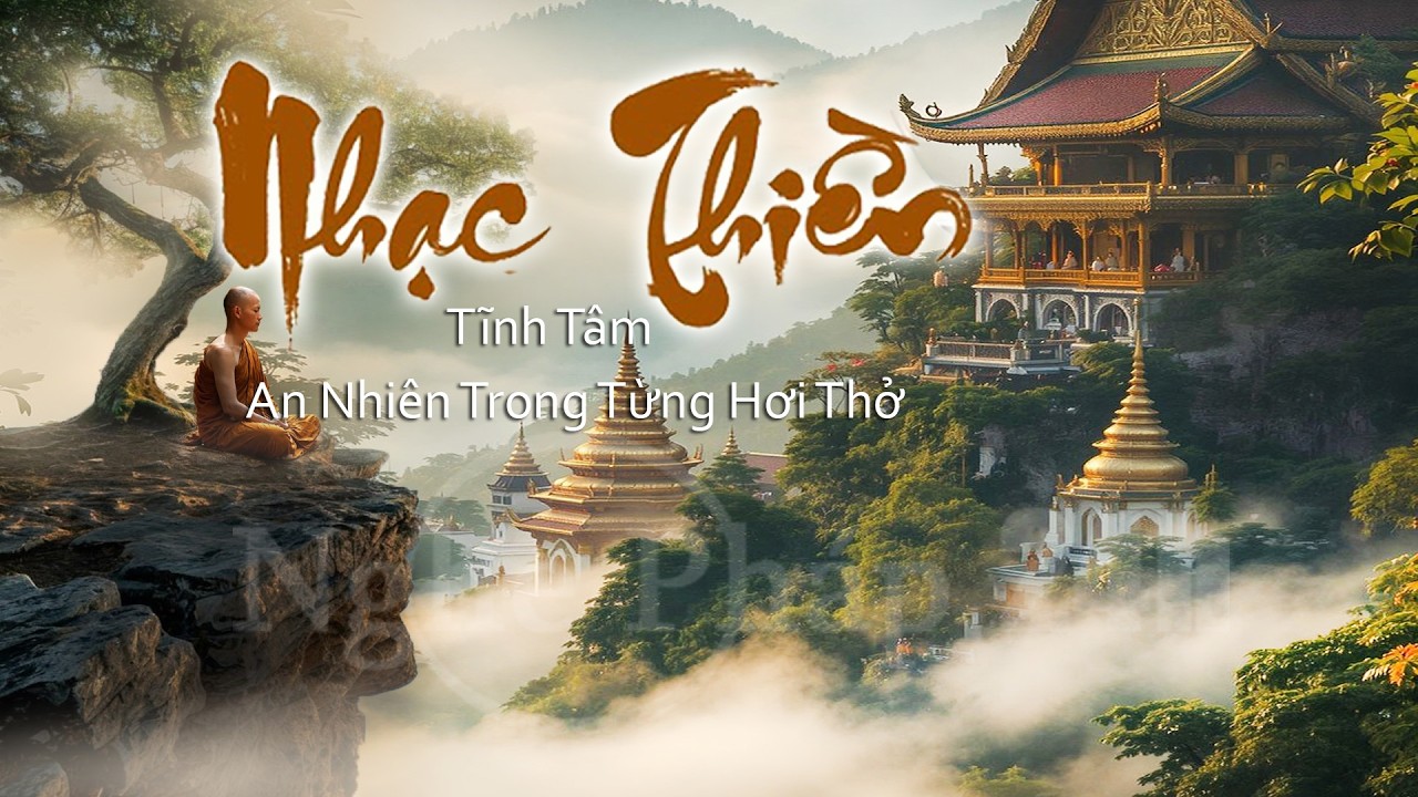 Nhạc Thiền Tĩnh Tâm – An Nhiên Trong Từng Hơi Thở 🌿 Buông Bỏ Muộn Phiền,  Tìm Lại Bình Yên Nội Tâm
