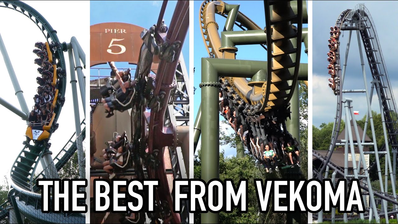 Top 15 Roller Coasters by Vekoma Rides