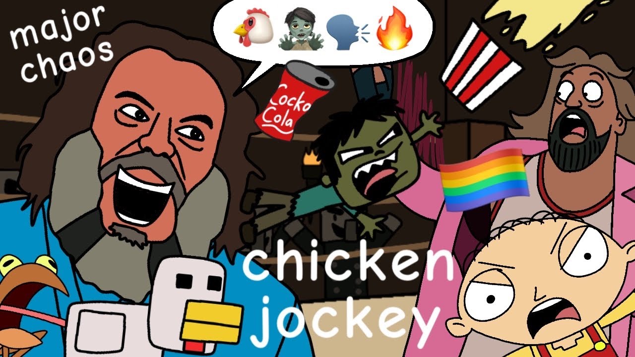 A Minecraft Movie Nutshell Series: Chicken Jockey #minecraft