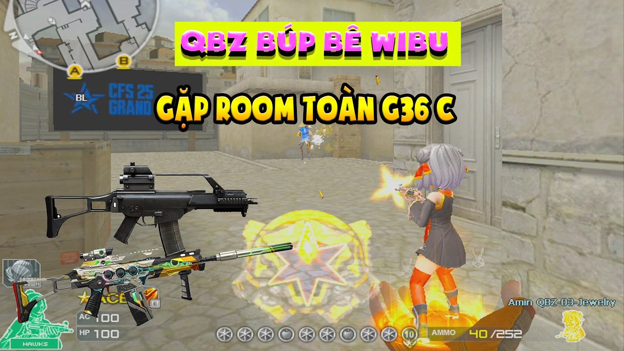 ►Gặp room toàn G36 C - Vip - QBZ liệu có đú nổi không ? .
