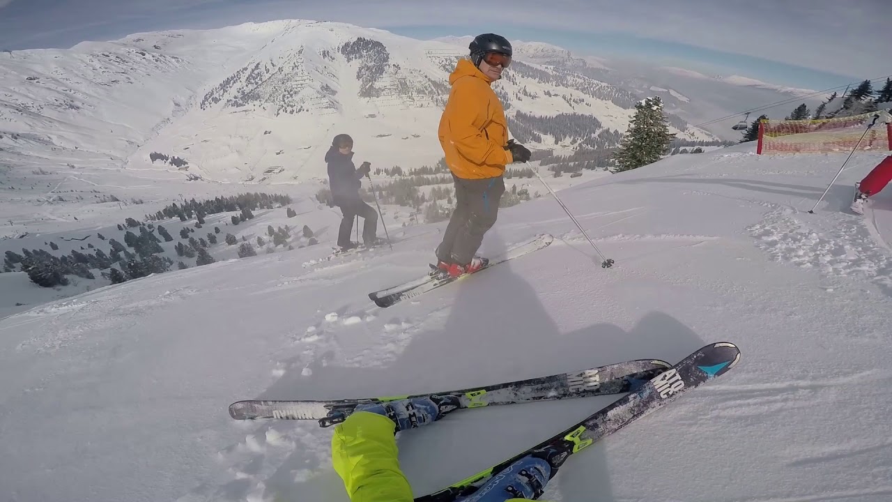 Awesome crash on Harakiri slope Zillertal