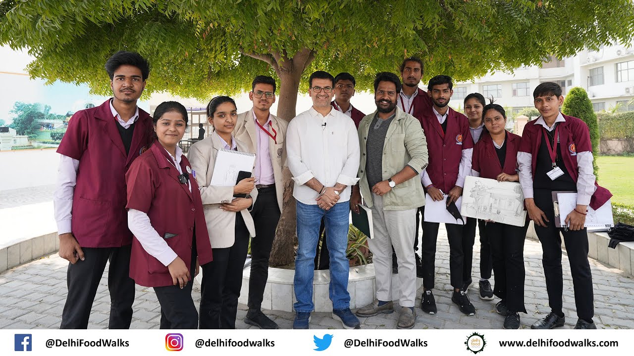 Subharti University @SubhartiUni Campus Food Walk in Meerut with Team Yuva