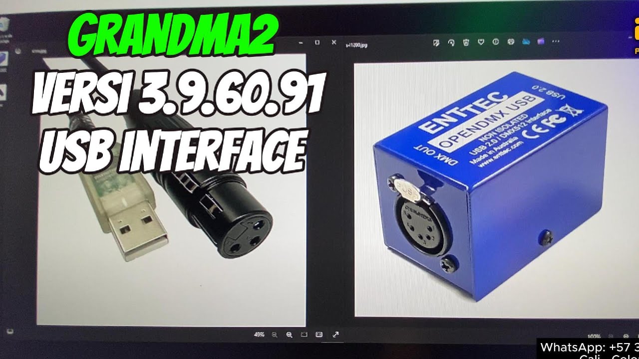GRANDMA2 VERS  3.9.60.91 USB INTERFACE