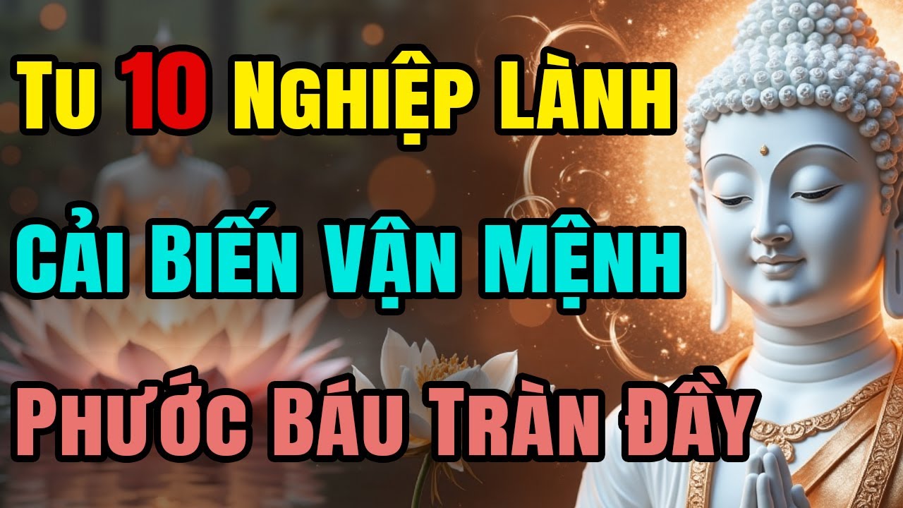 Tu 10 Nghiệp Lành: Cải Biến Vận Mệnh, Phước Báu Tràn Đầy