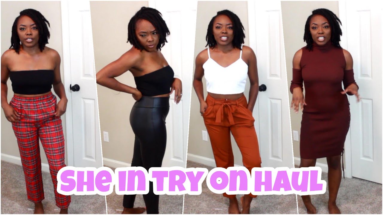 TRY-ON HAUL! SHE IN & RAINBOW