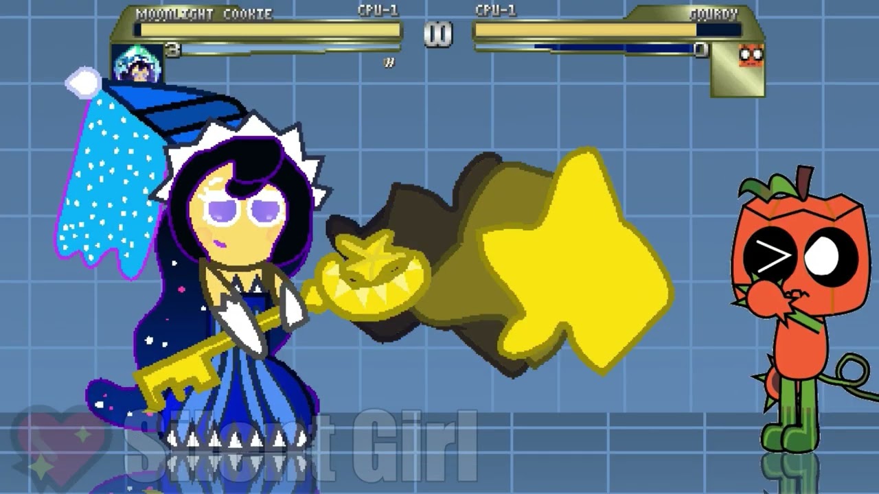 REQUESTED BY @Scorned44: Moonlight Cookie vs Gourdy - Mugen Battle