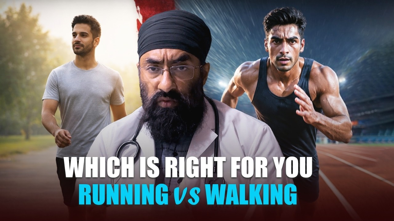 Walking or Running? Which Is Better for Heart Health and Weight Loss | Dr. Paramjeet, Cardiologist