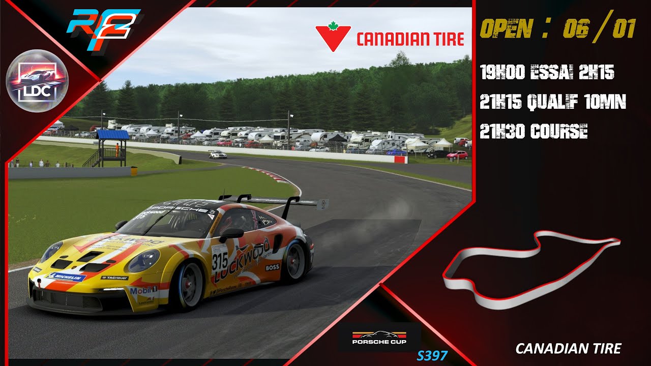 RF2-#LesDolicranes-LDC-Canadian Tire-Porsche Cup