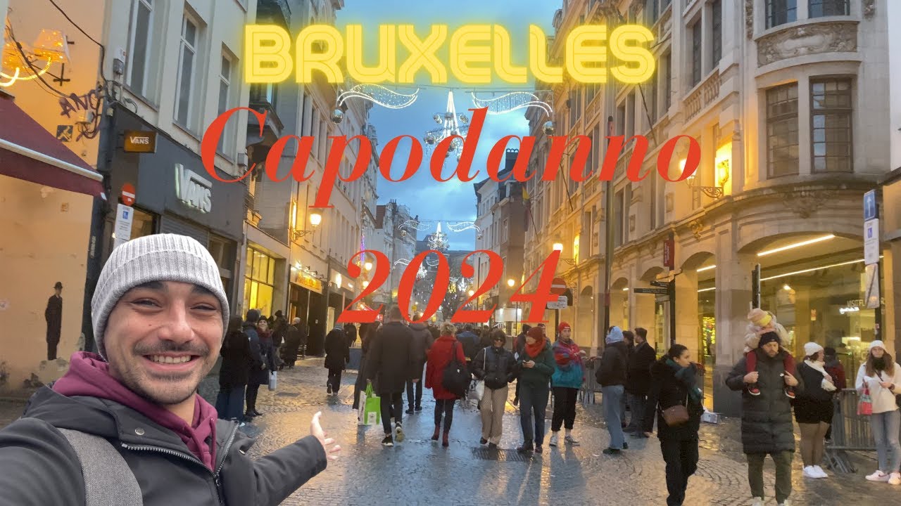 Festeggio il capodanno a Bruxelles con gli amici