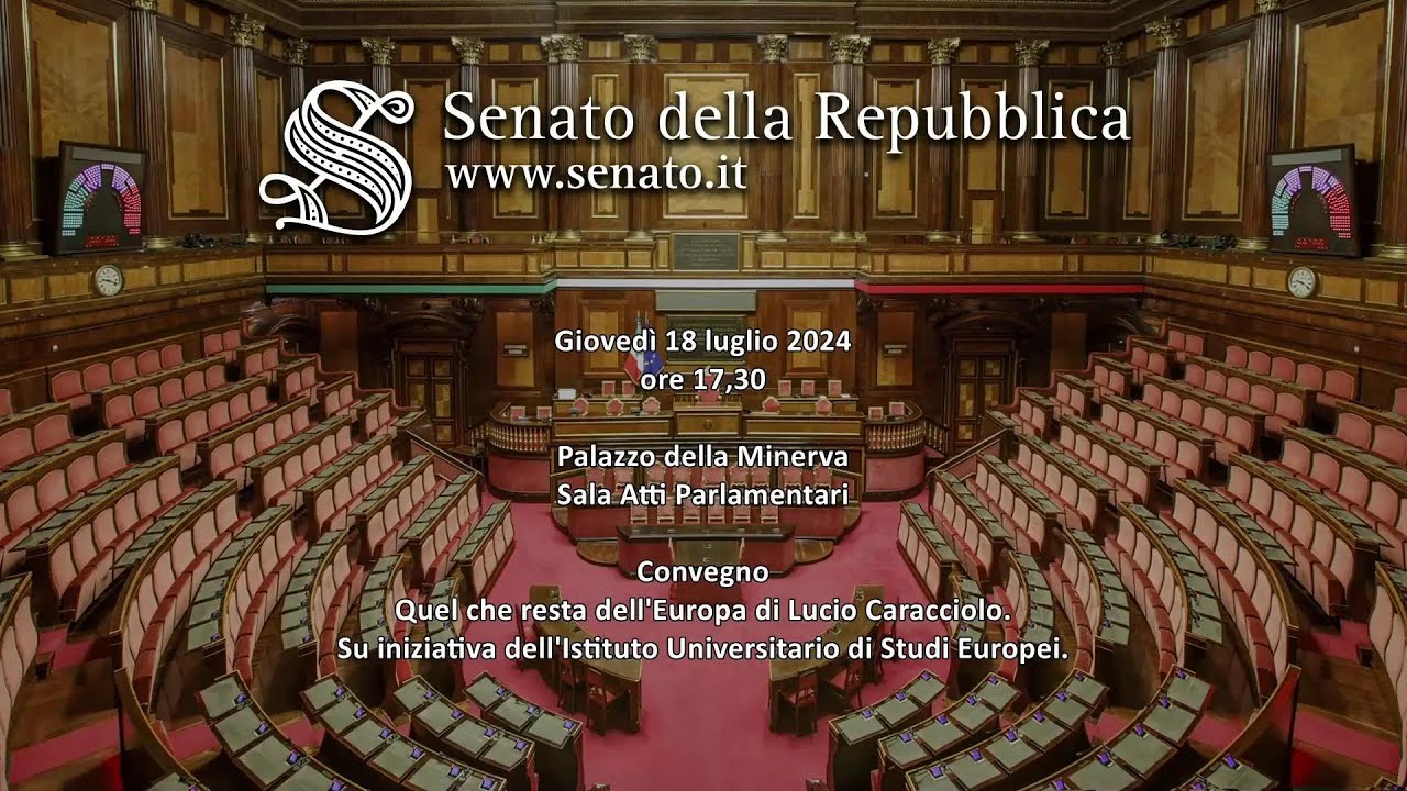 Lucio Caracciolo “Quel che resta dell’europa”