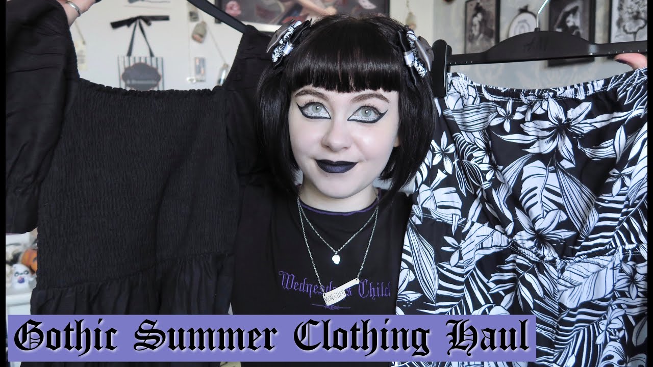 NEW LOOK HAUL - AFFORDABLE GOTH SUMMER CLOTHING