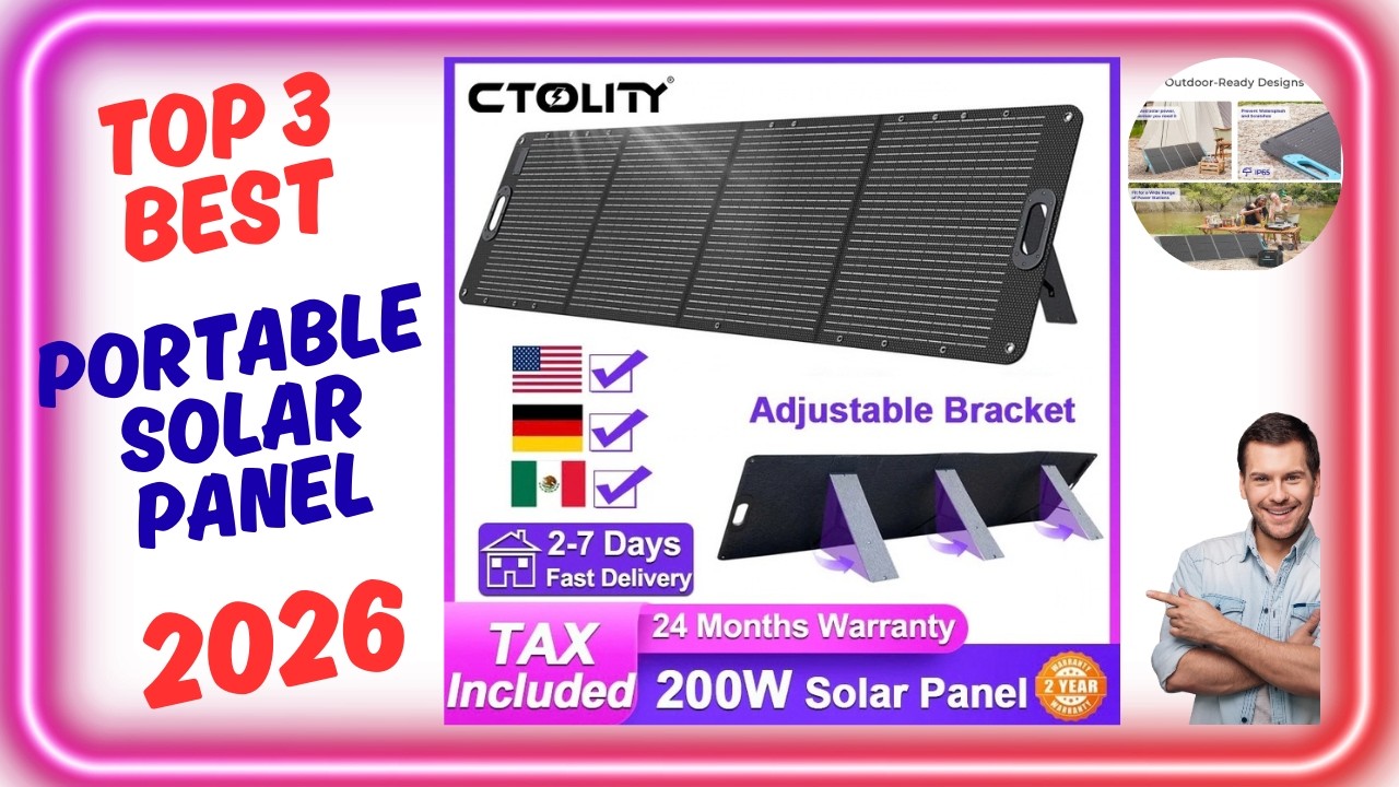 Top 3 Best Portable Solar Panel of 2026  On AliExpress