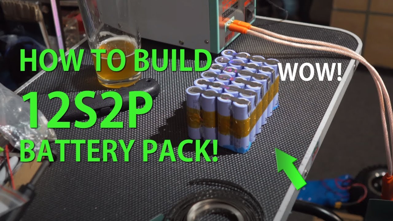 How to Build 12S2P DIY Electric Skateboard Battery Pack! - Part 1