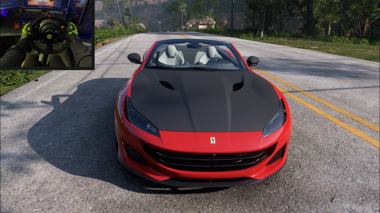 Ferrari Portofino 2018 | ASMR Guida Libera |  Forza Horizon 5 | Thrustmaster T300 Ferrari 599 EVO