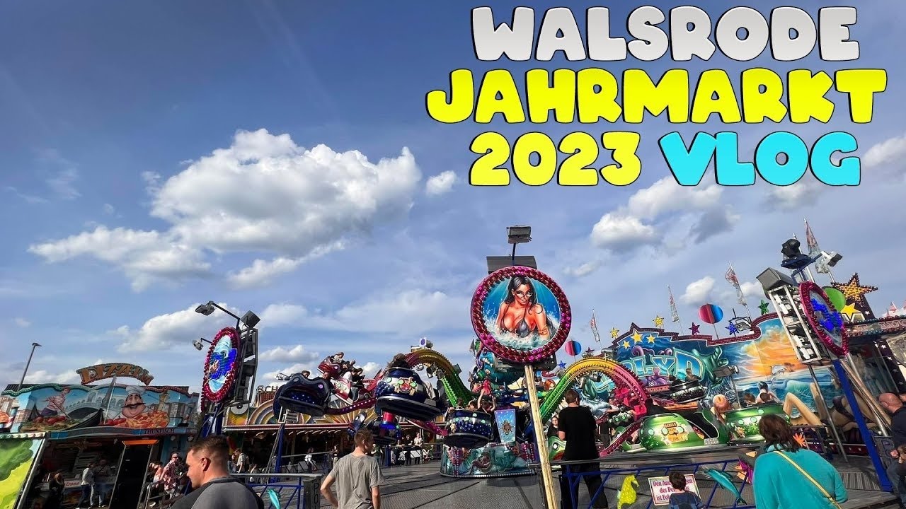 Walsrode Jahrmarkt 2023 🎠🍭Kirmes in Meiner Heimat | Vlog | #002