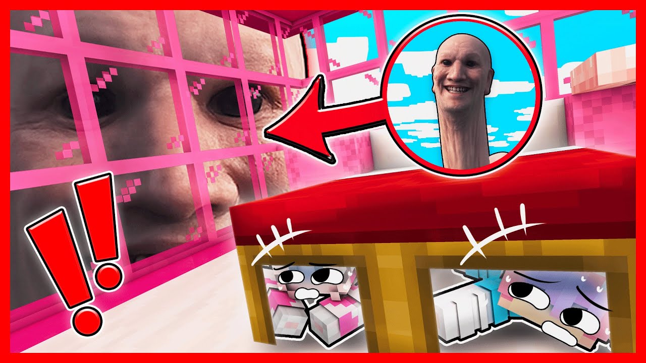 ATUN & MOMON DI BURU OLEH KETUA MONSTER THALASSOPHOBIC !! Feat @MOMON Minecraft