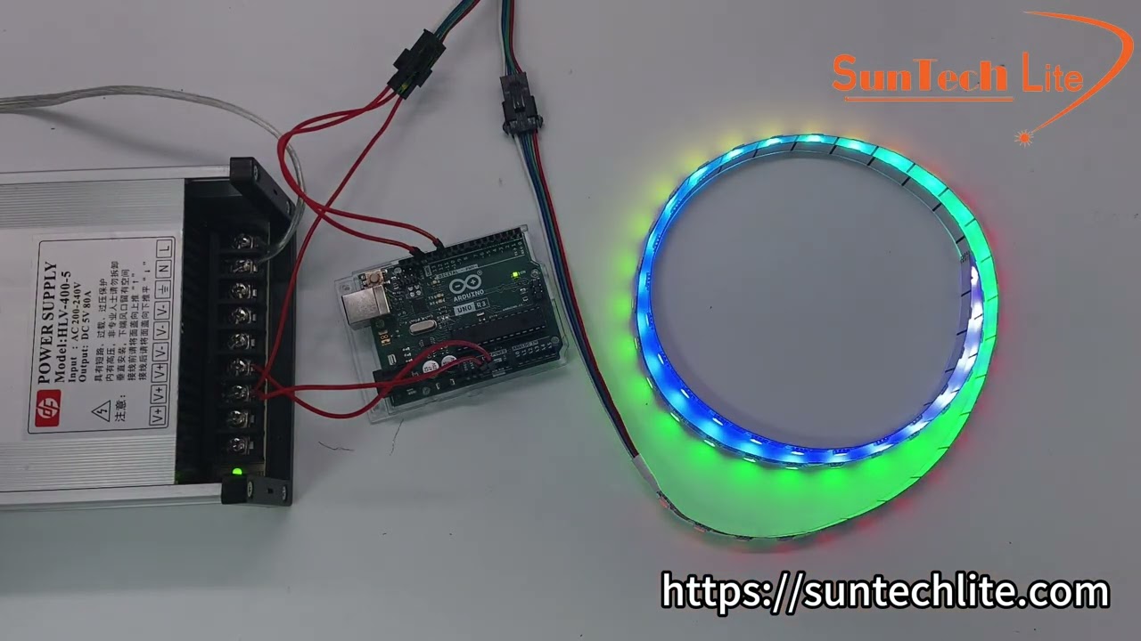 WS2813 Addressable LED Strips with Arduino UNO Wiring & Code