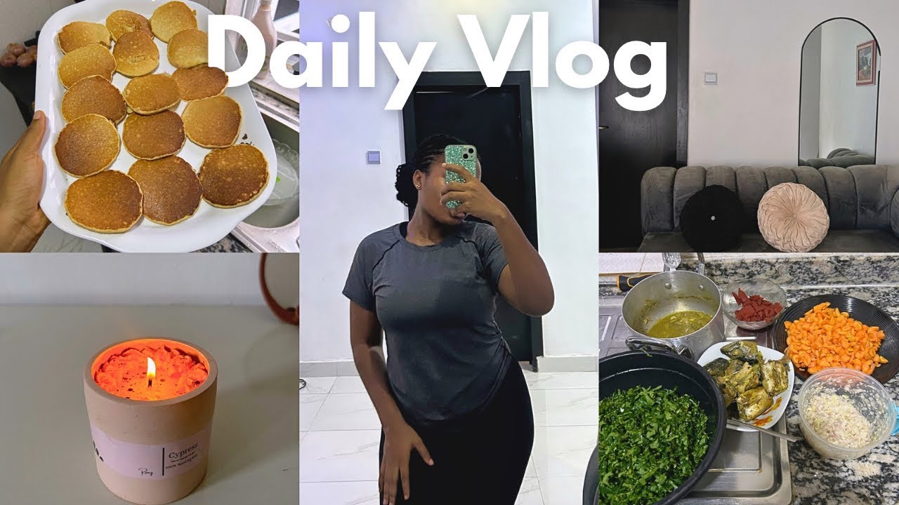 Living alone in Nigeria | home cooking & cleaning | Lagos diaries