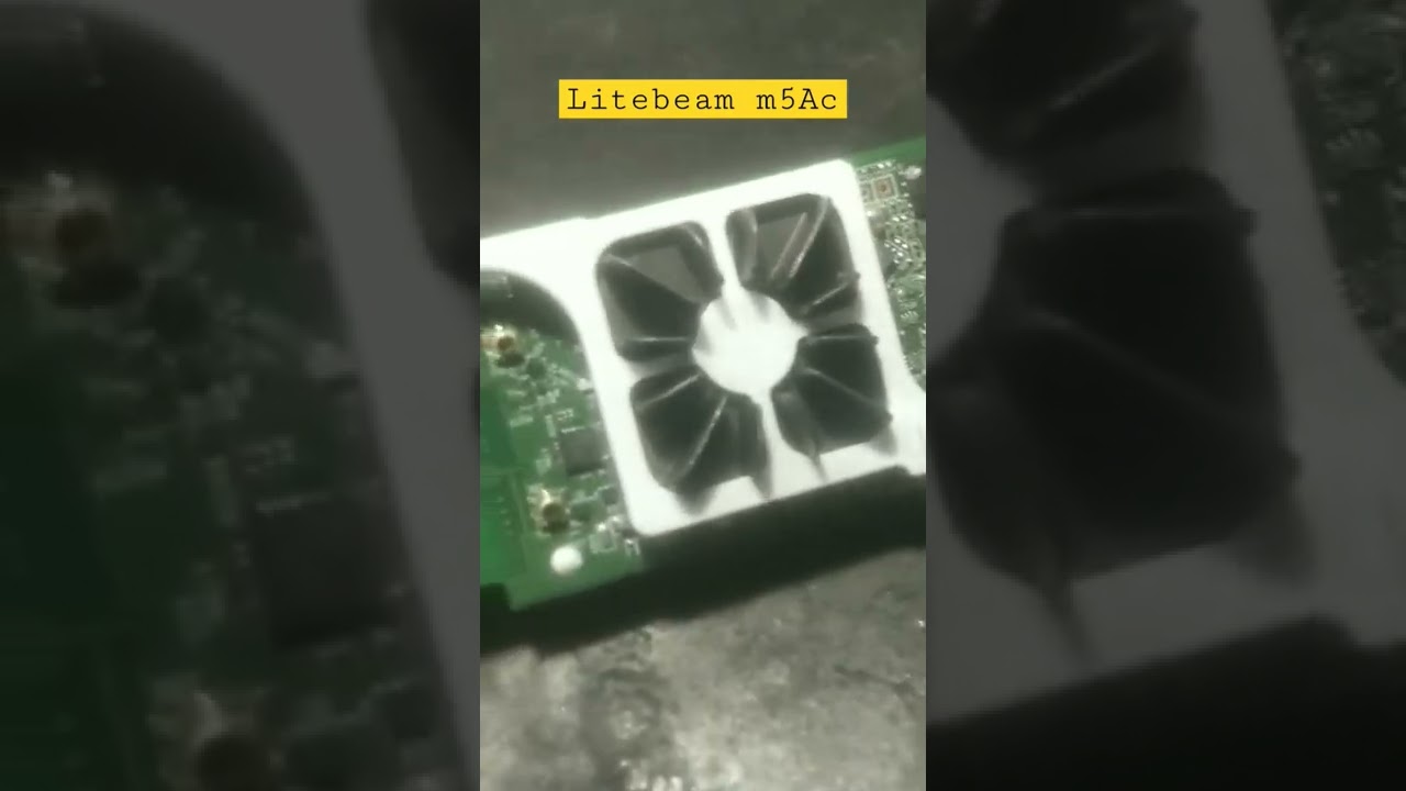 ubiquiti litebeam m5 ac board #shorts #ubiquiti #litebeam