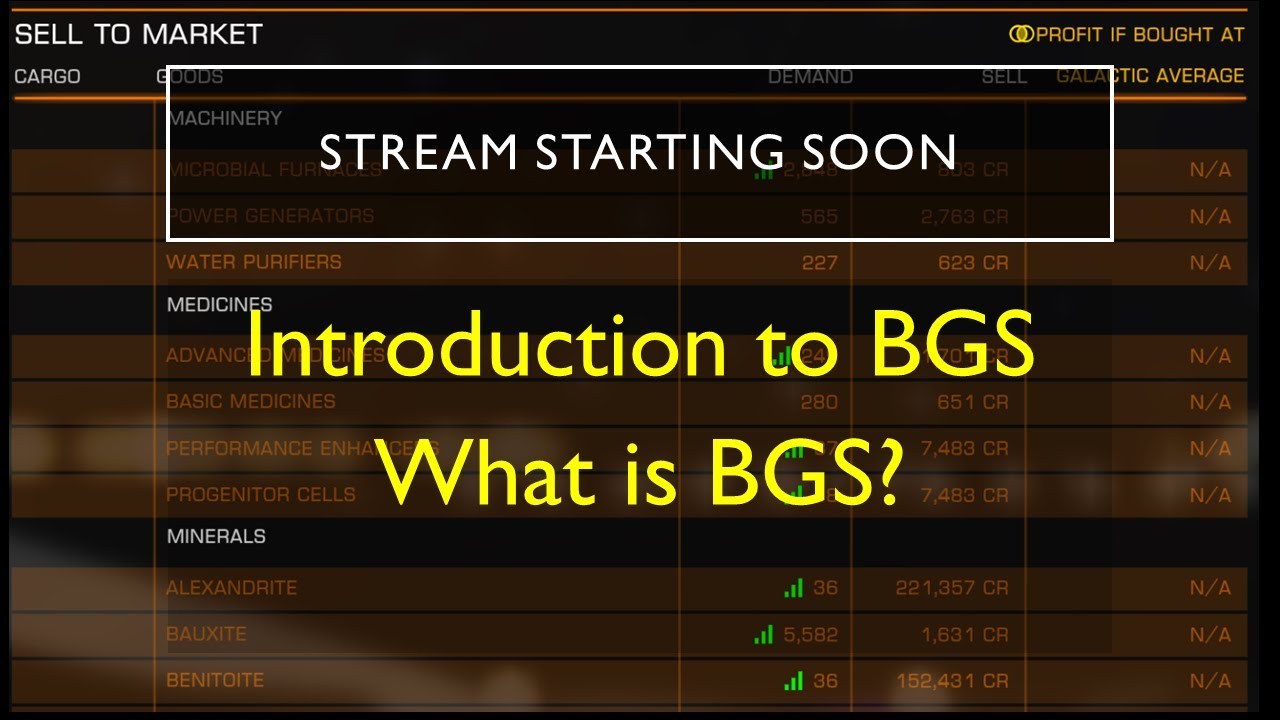 Elite Dangerous: Odyssey Crash Course Intro to BGS