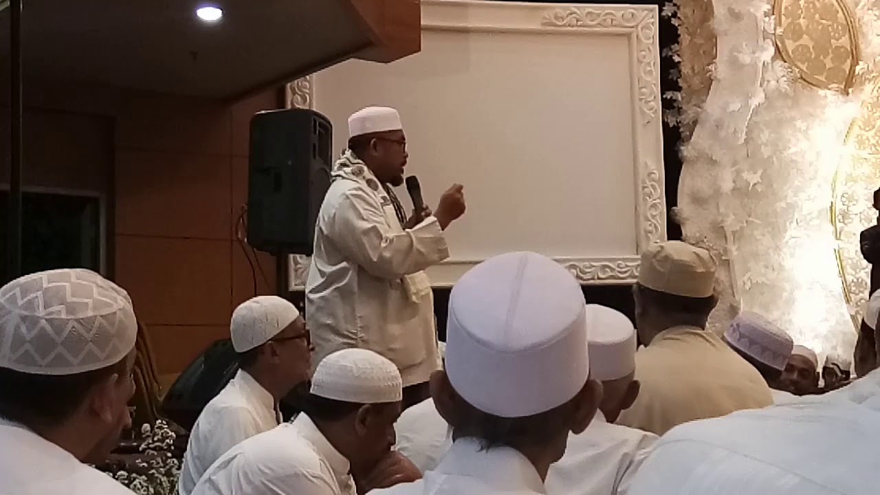 Ceramah Ustd. Taufik Hasnuri Bahasa Palembang tentang pernikahan.