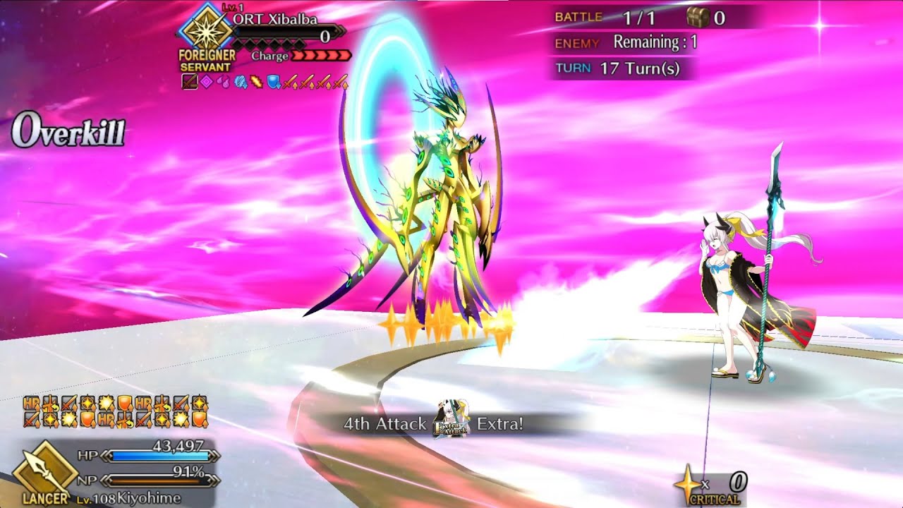 [FGO] LB7 Grand Foreigner ORT Xibalba vs Team Kiyo