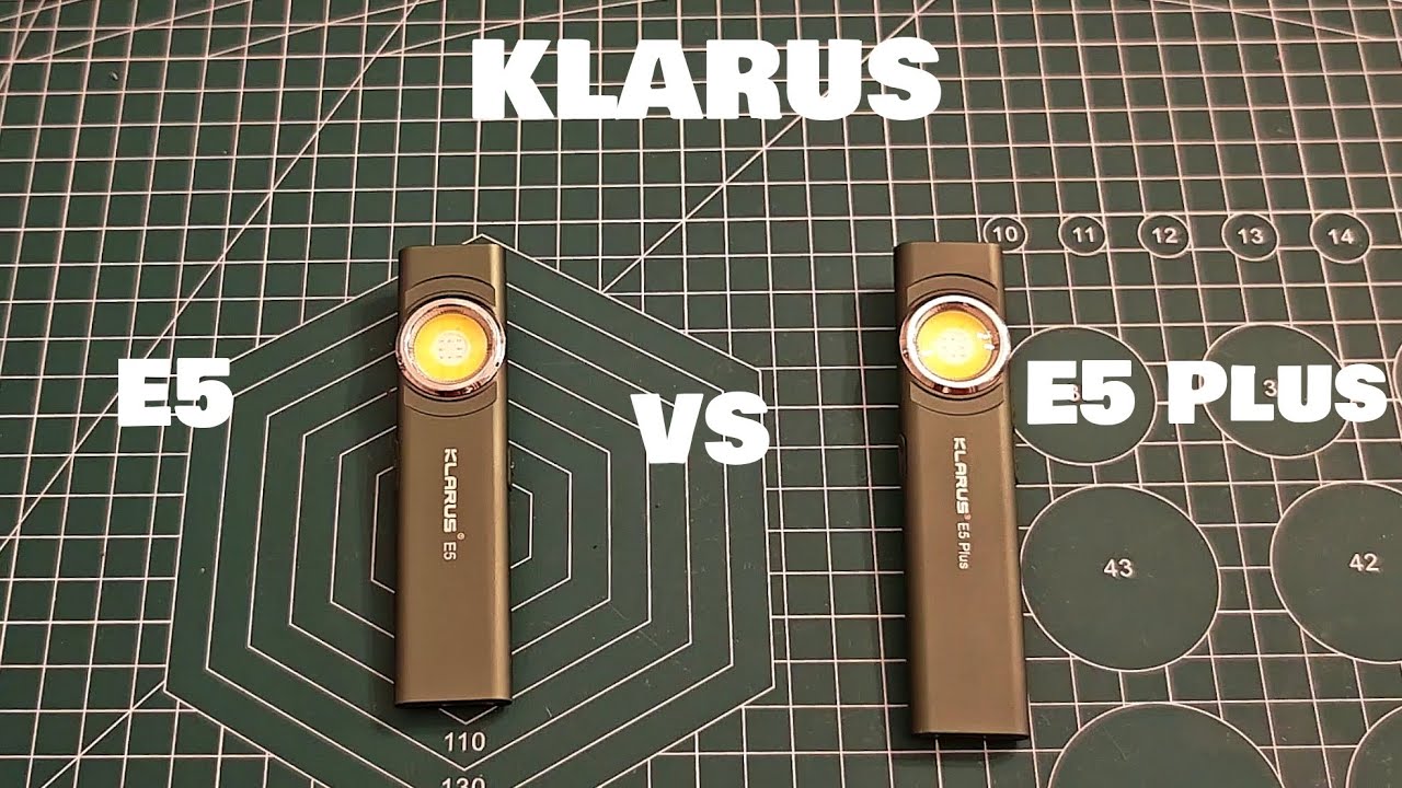 Klarus E5 Plus VS E5. Eski ve Yeni Sürümler Arasındaki Farklar. Hangisini Almalıyız? 